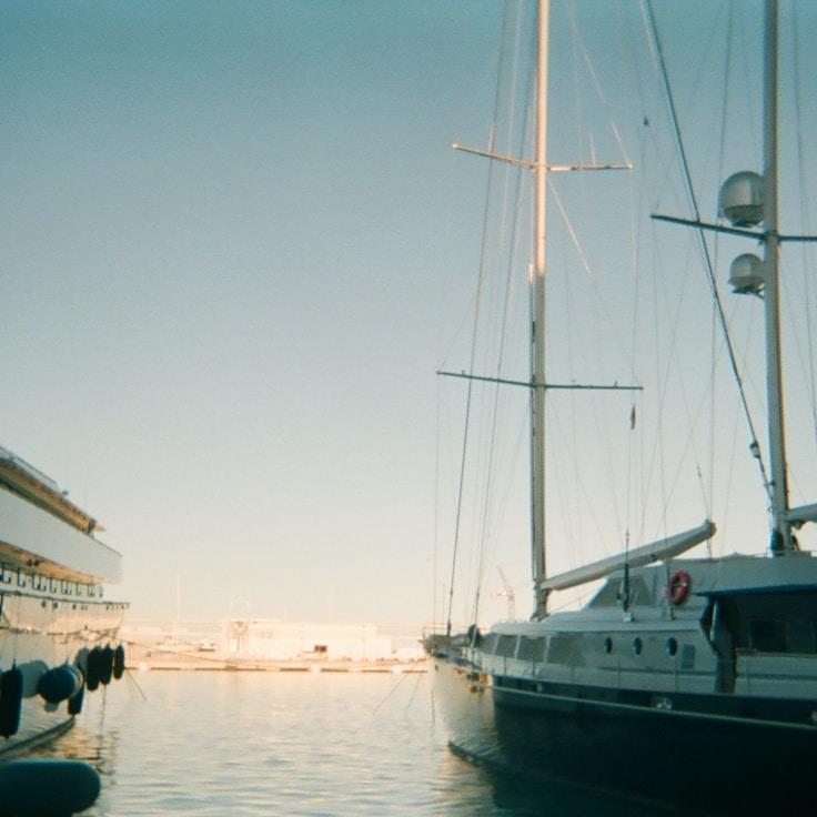Evening celebration on board